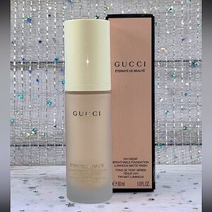 Gucci 24 Hour Full Coverage Luminous Matte Finish Foundation, 140W Fair, *NIB*